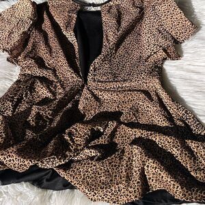 TCEC  animal print Dress Sz L